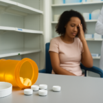 Capa horizontal 16:9 sem textos escritos, ilustrando crise saúde falta medicamentos na epilepsia no Brasil