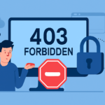 Capa 16:9 com 403 forbidden entenda erro, representando bloqueio de acesso a sites