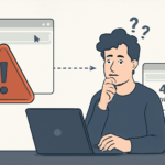 Capa horizontal 16:9 sem textos, ilustrando alerta navegação que fazer diante redirecionamento inválido